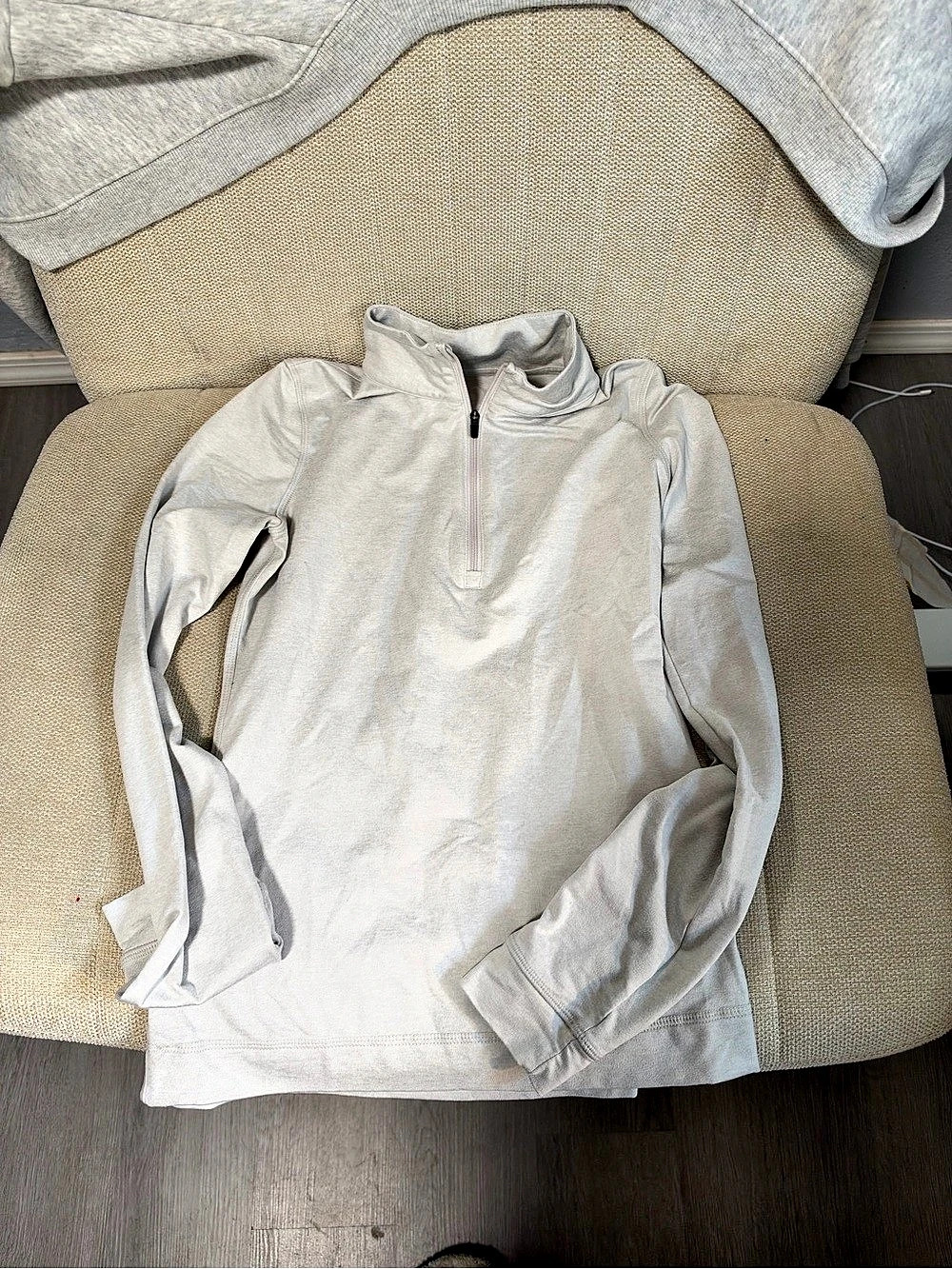 Vuori Halo Half-Zip Pullover Gray